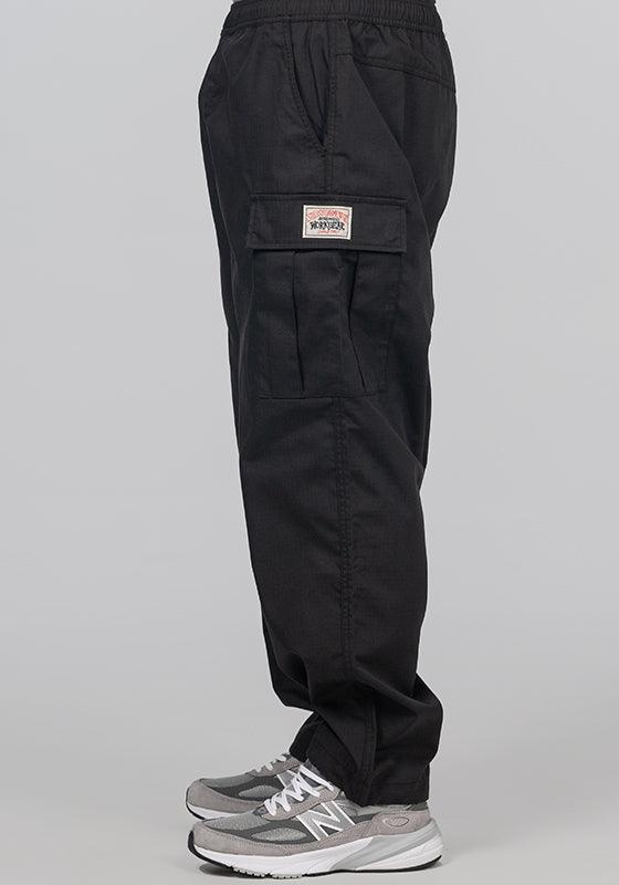 Ripstop Cargo Beach Pant - Black - LOADED