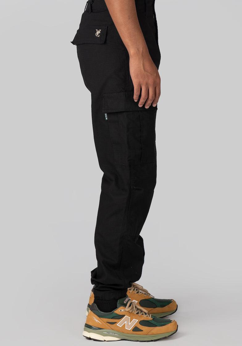 Ripstop Cargo Pant - Black - LOADED