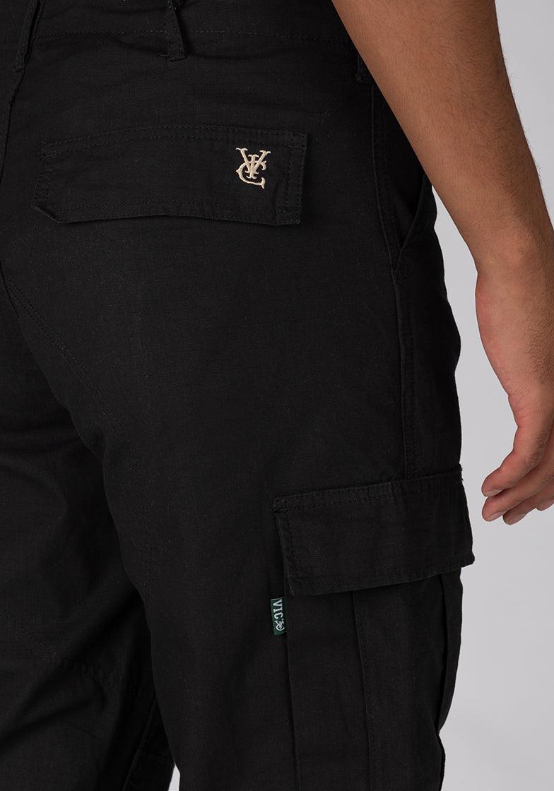 Ripstop Cargo Pant - Black - LOADED