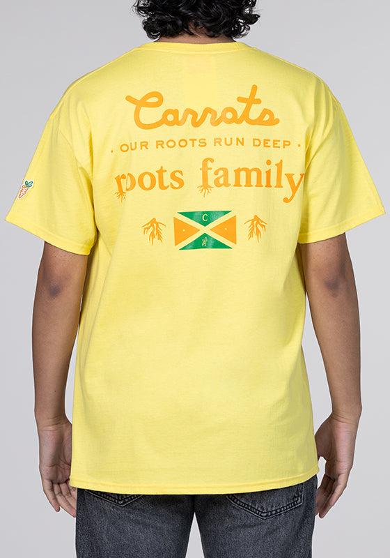 Roots Family T-Shirt - Yellow - LOADED