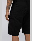 Ruck Single Knee Short - Black Stone Washed - LOADED