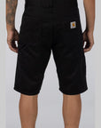 Ruck Single Knee Short - Black Stone Washed - LOADED