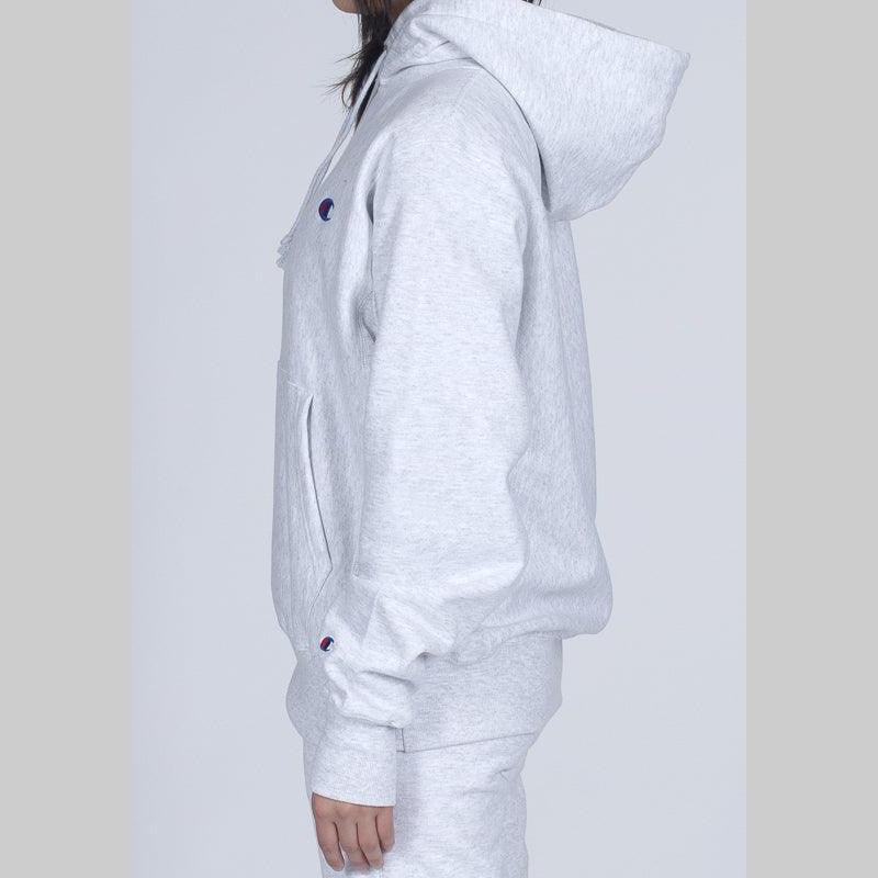 RW Small C OS Hoodie - Silver Grey - LOADED