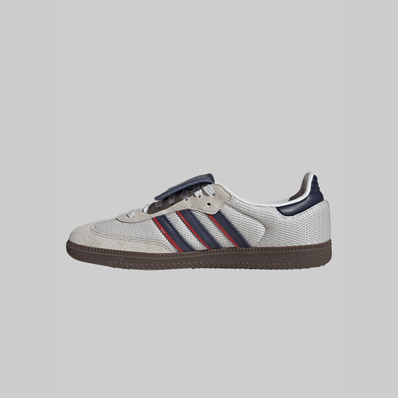 Samba LT - Crystal White/Dark Blue/Gum - LOADED