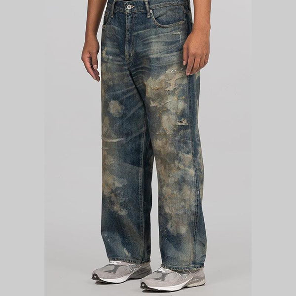 Savage Denim DP Wide Pant - Indigo – LOADED