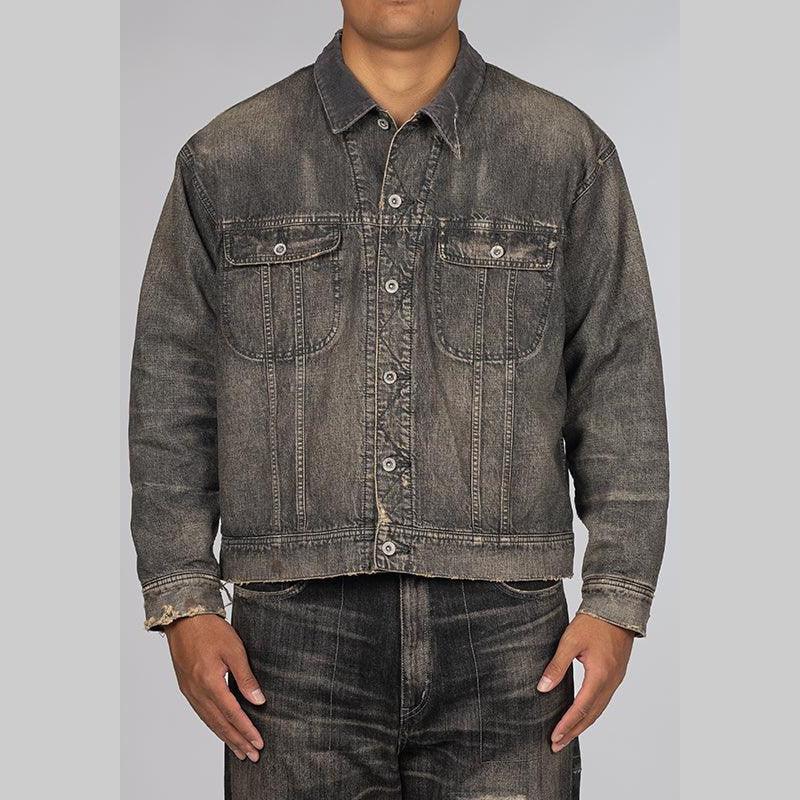 Savage Denim Lined Jacket - Black - LOADED