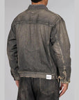 Savage Denim Lined Jacket - Black - LOADED