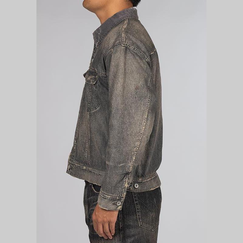 Savage Denim Lined Jacket - Black - LOADED