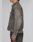 Savage Denim Lined Jacket - Black - LOADED