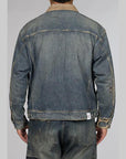 Savage Denim Lined Jacket - Indigo - LOADED