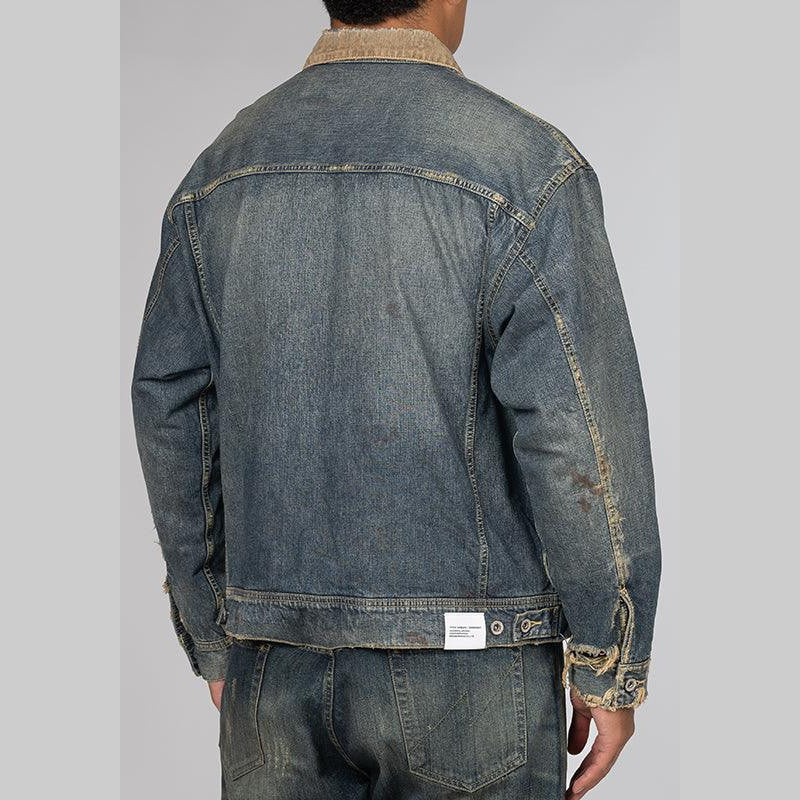 Savage Denim Lined Jacket - Indigo - LOADED