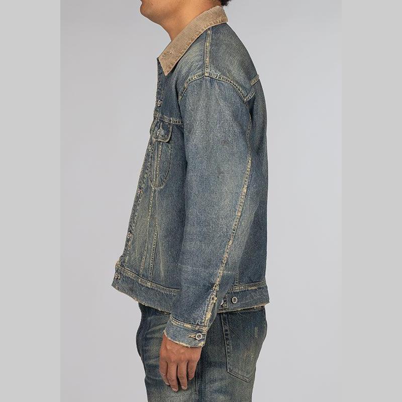 Savage Denim Lined Jacket - Indigo - LOADED