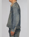 Savage Denim Lined Jacket - Indigo - LOADED