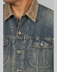 Savage Denim Lined Jacket - Indigo - LOADED