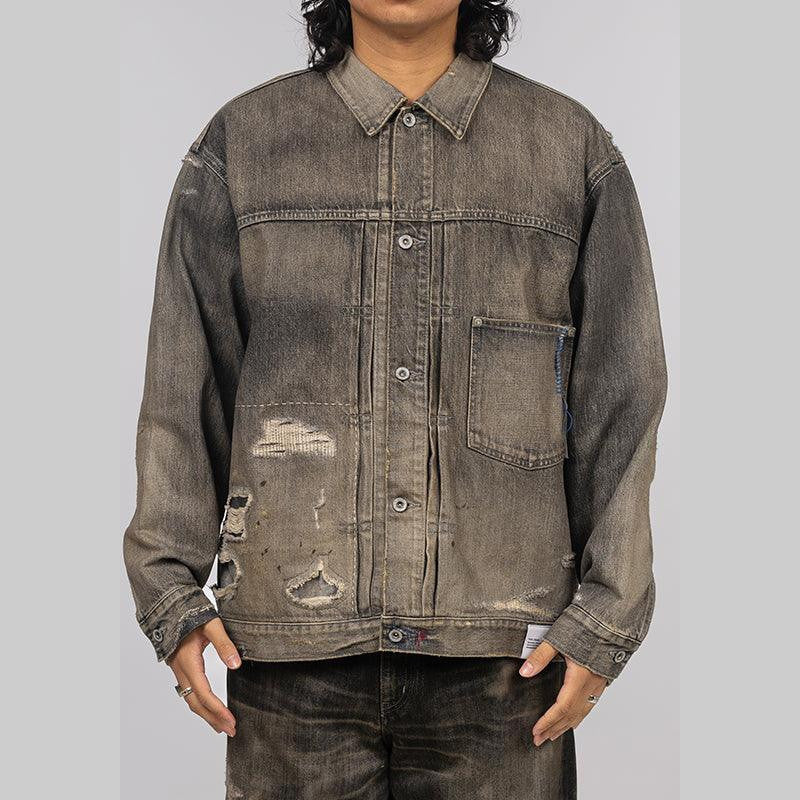 Savage Denim Type-1 Jacket - Black - LOADED