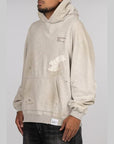 Savage Sweat Parka Long Sleeve - Oatmeal - LOADED