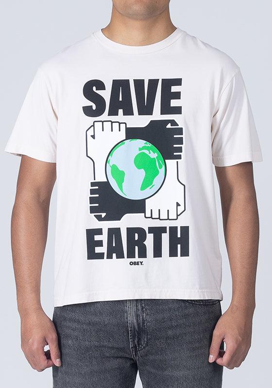 Save Earth T-Shirt - Sago - LOADED