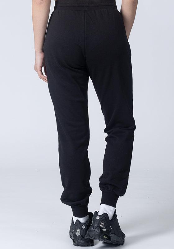 Script Embroidery Sweat Pant - Black - LOADED
