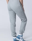 Script Embroidery Sweat Pant - Grey - LOADED