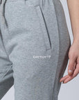 Script Embroidery Sweat Pant - Grey - LOADED