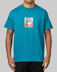 Leaking Eyes T-Shirt - Sea Blue