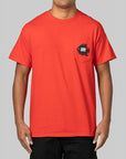 Fish Pocket T-Shirt - Red