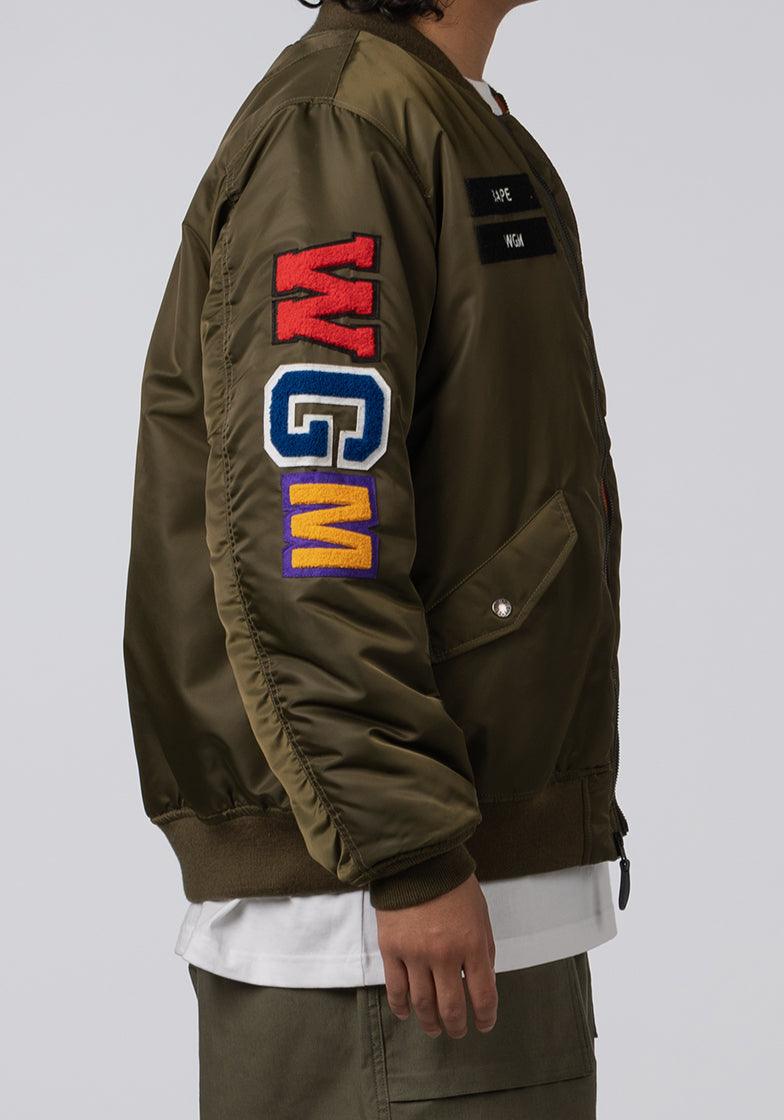 BAPE Shark Loose Fit MA-1 Jacket (SS23) Black