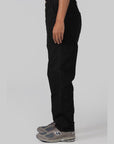 Single Knee Pant - Black Rinsed - LOADED