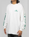 Sleeve Logo Long Sleeve - White - LOADED