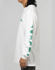 Sleeve Logo Long Sleeve - White - LOADED