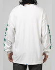 Sleeve Logo Long Sleeve - White - LOADED