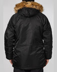 Slim Fit N-3B Parka - Black - LOADED