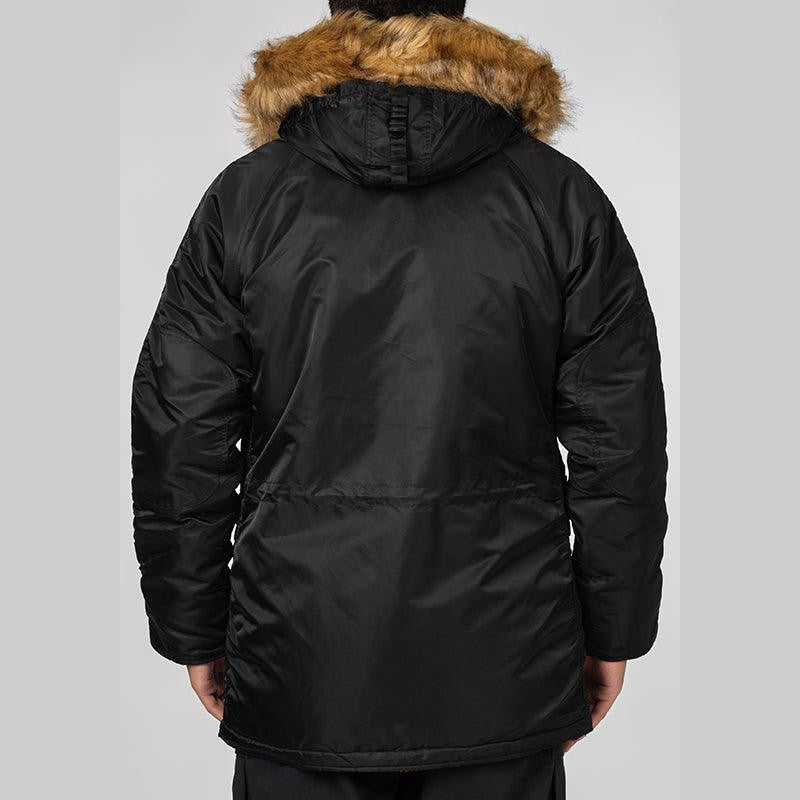 Slim Fit N-3B Parka - Black - LOADED