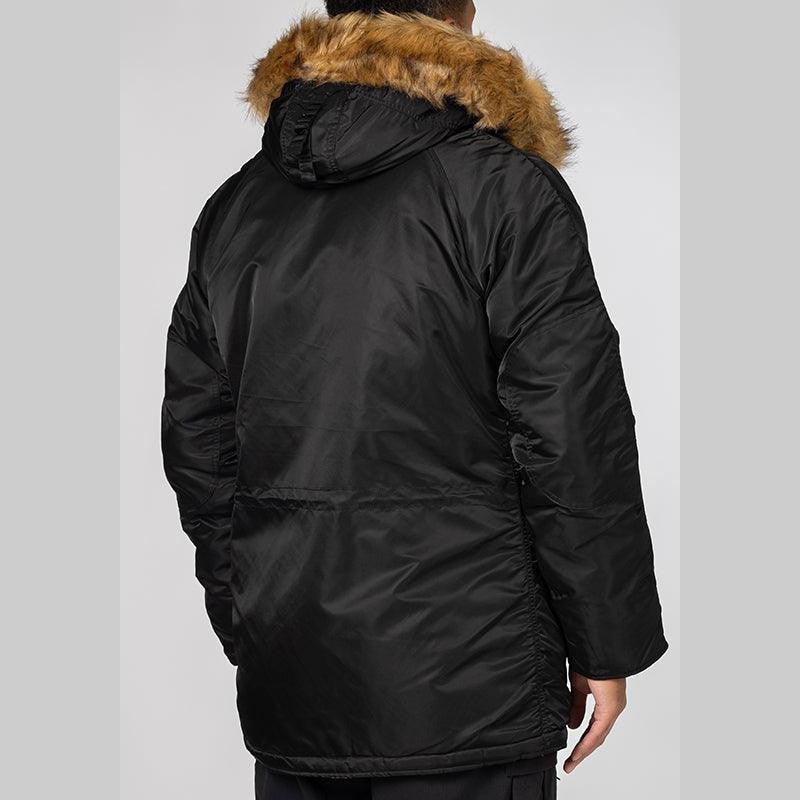 Slim Fit N-3B Parka - Black - LOADED