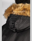 Slim Fit N-3B Parka - Black - LOADED