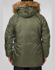 Slim Fit N-3B Parka - Sage - LOADED