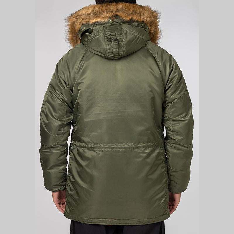 Slim Fit N-3B Parka - Sage - LOADED