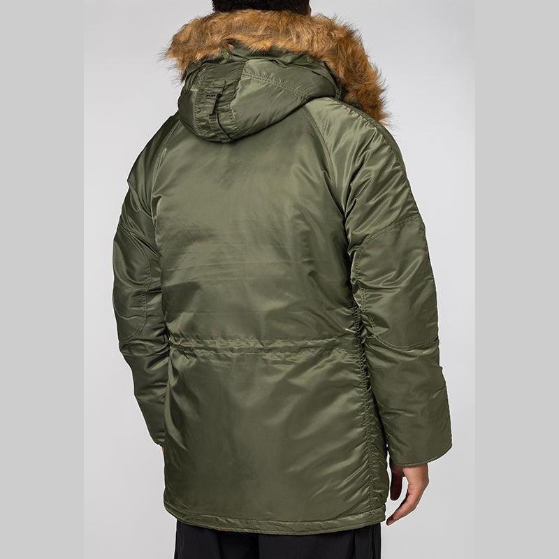 Slim Fit N-3B Parka - Sage - LOADED