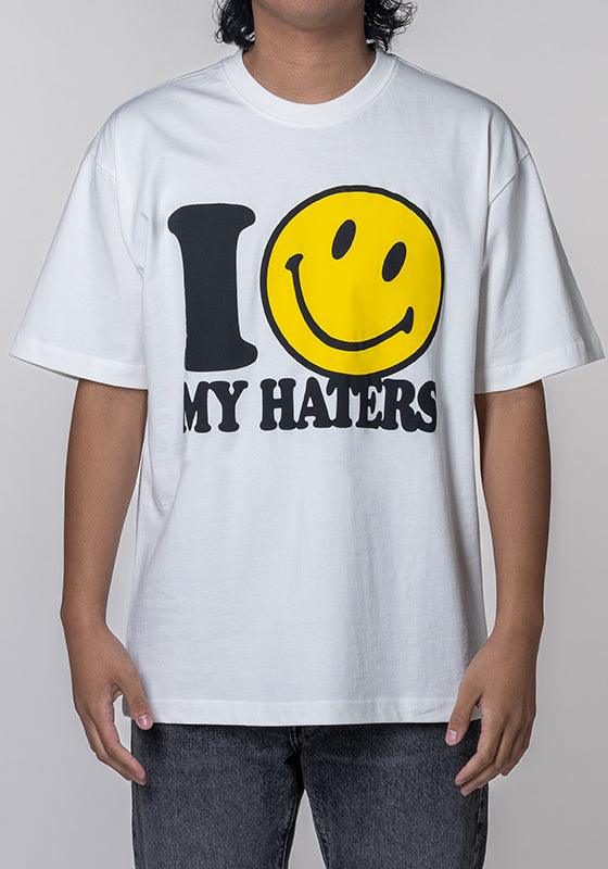 Smiley Haters T-Shirt - Parchment - LOADED