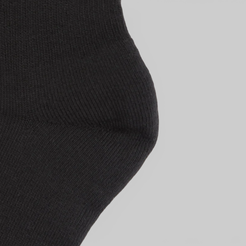 X CHITO Graphic Crew Socks - Black