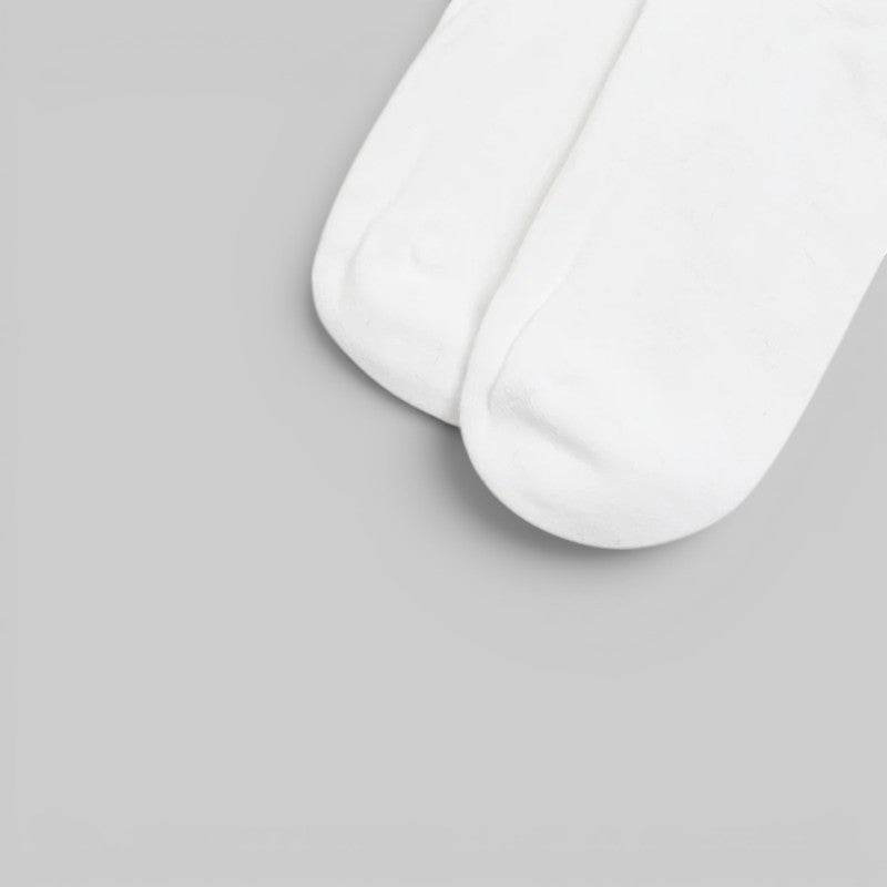 X CHITO Graphic Crew Socks - White