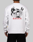 Souvenir Embroidery Sweatshirt - Grey - LOADED