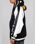 Souvenir Shark Zip Hoodie - Black - LOADED