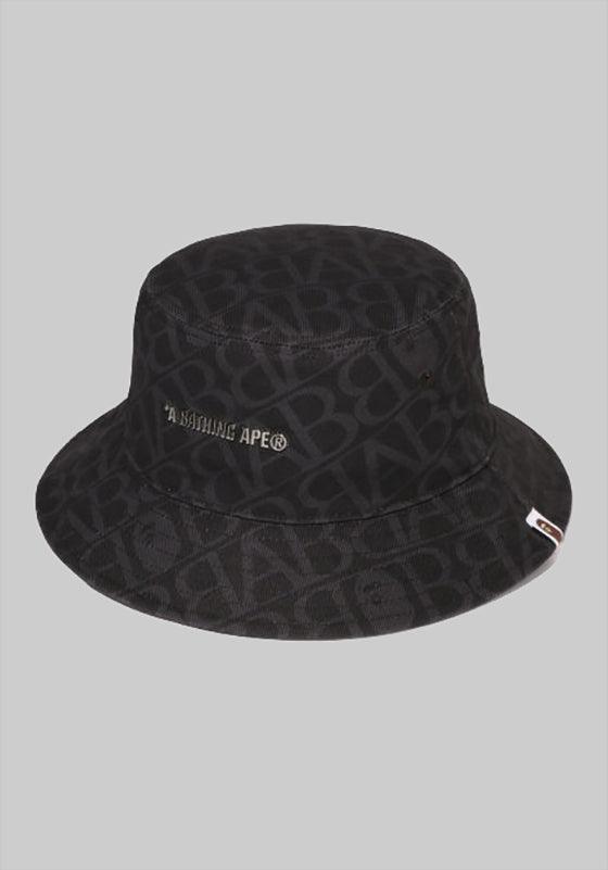 Sport Monogram Bucket Hat - Black - LOADED