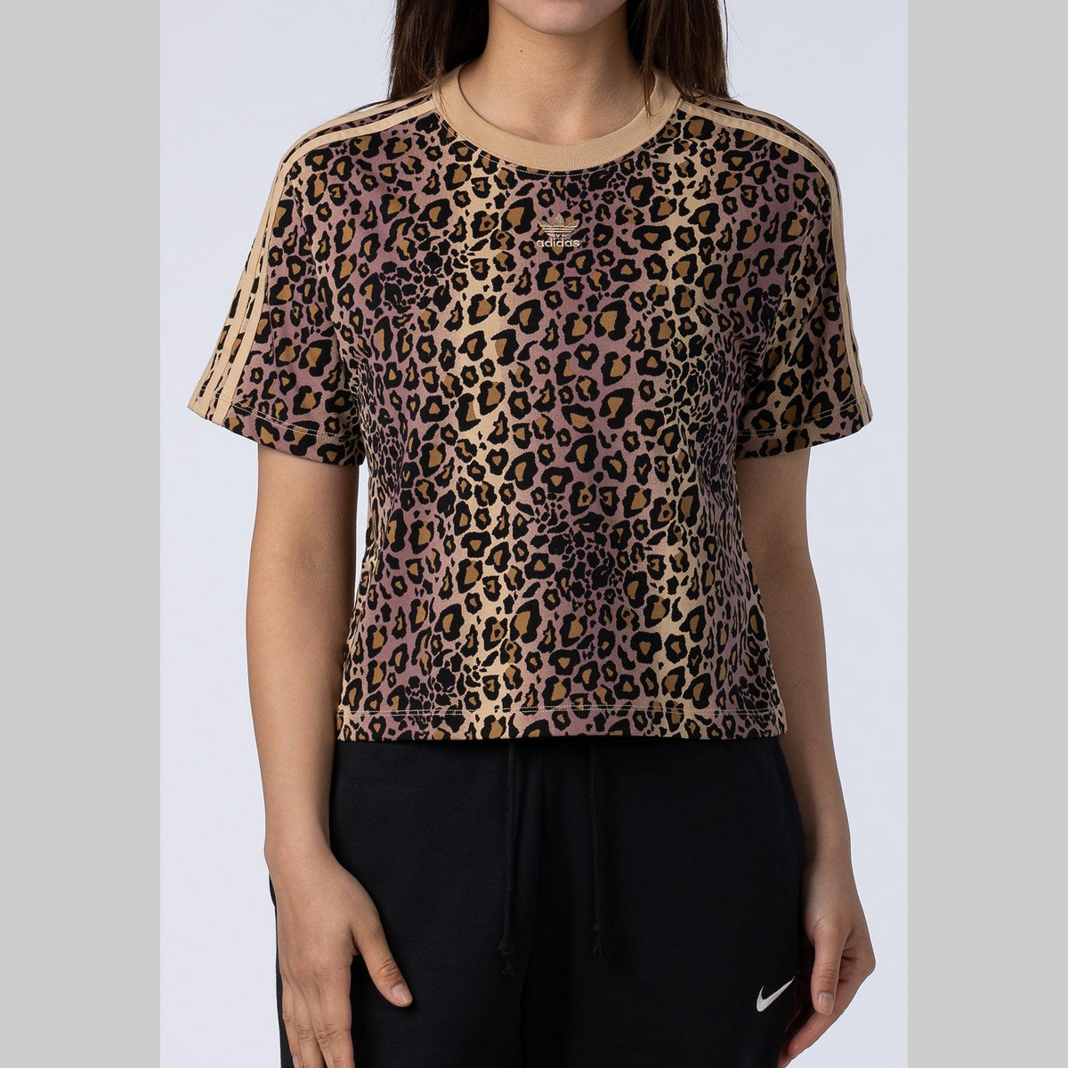 All Over Print T-Shirt - Black/Multi - LOADED