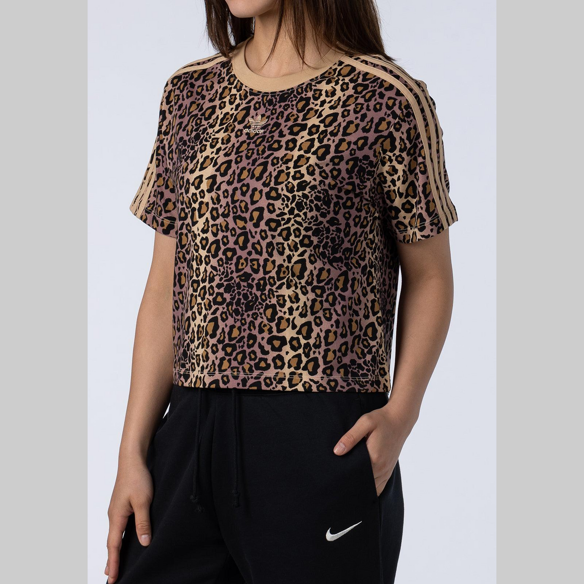 All Over Print T-Shirt - Black/Multi - LOADED