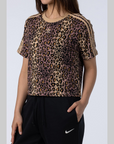 All Over Print T-Shirt - Black/Multi - LOADED