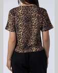 All Over Print T-Shirt - Black/Multi - LOADED