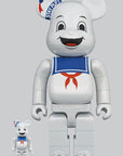 Stay Puft Marshmallow Man White Chrome Ver. 400% & 100% Set - LOADED