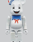 Stay Puft Marshmallow Man White Chrome Ver. 400% & 100% Set - LOADED